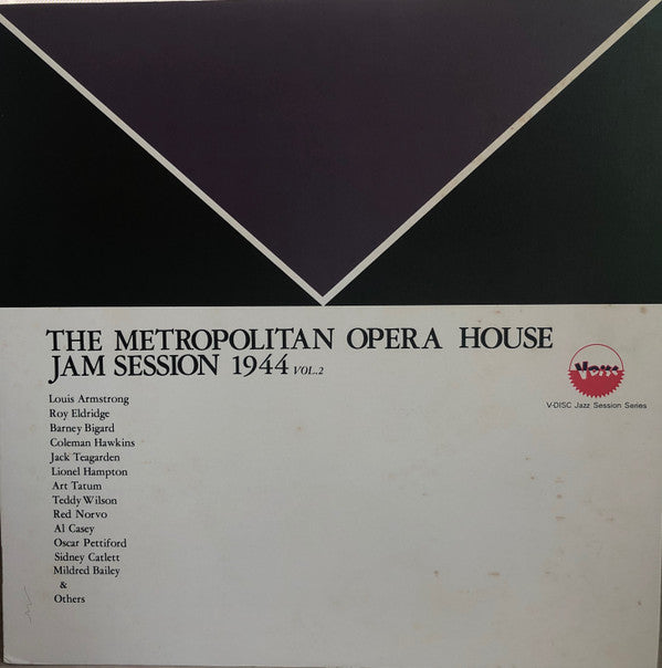 The Metropolitan Opera House Jam Session 1944 (vol. 2)