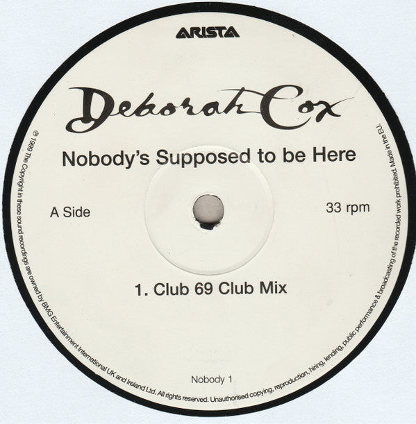 Nobody's Supposed To Be Here