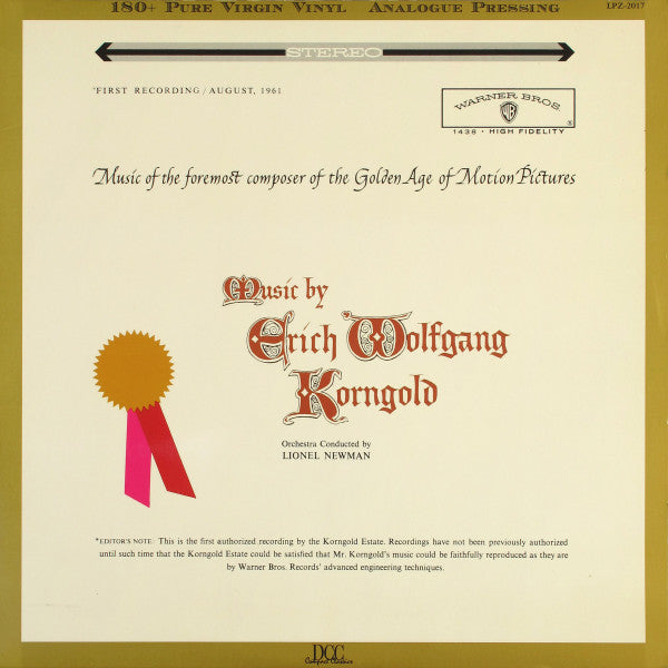 Music By Erich Wolfgang Korngold