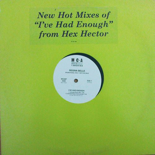 I've Had Enough (Dance Mixes)