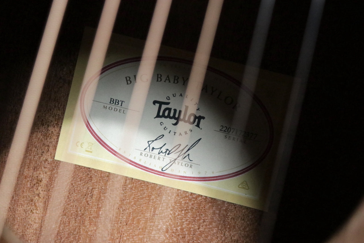 Taylor BBT (Big Baby Taylor) Walnut [Taylor authorized repair man store]