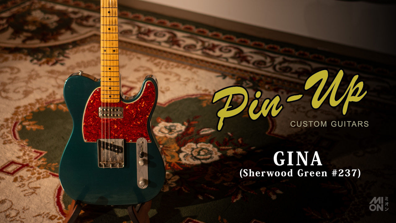 Eric Daw Custom Guitars [Preview video available] #237 "GINA" TL Sherwood Green