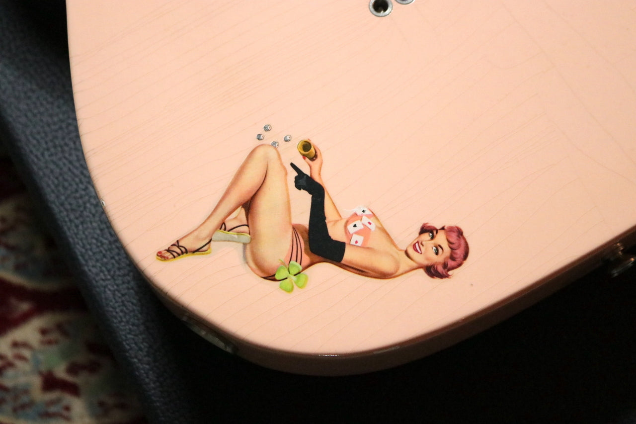 Eric Daw Custom Guitars [Trial video available] #238 "MANDY" TL Shell Pink