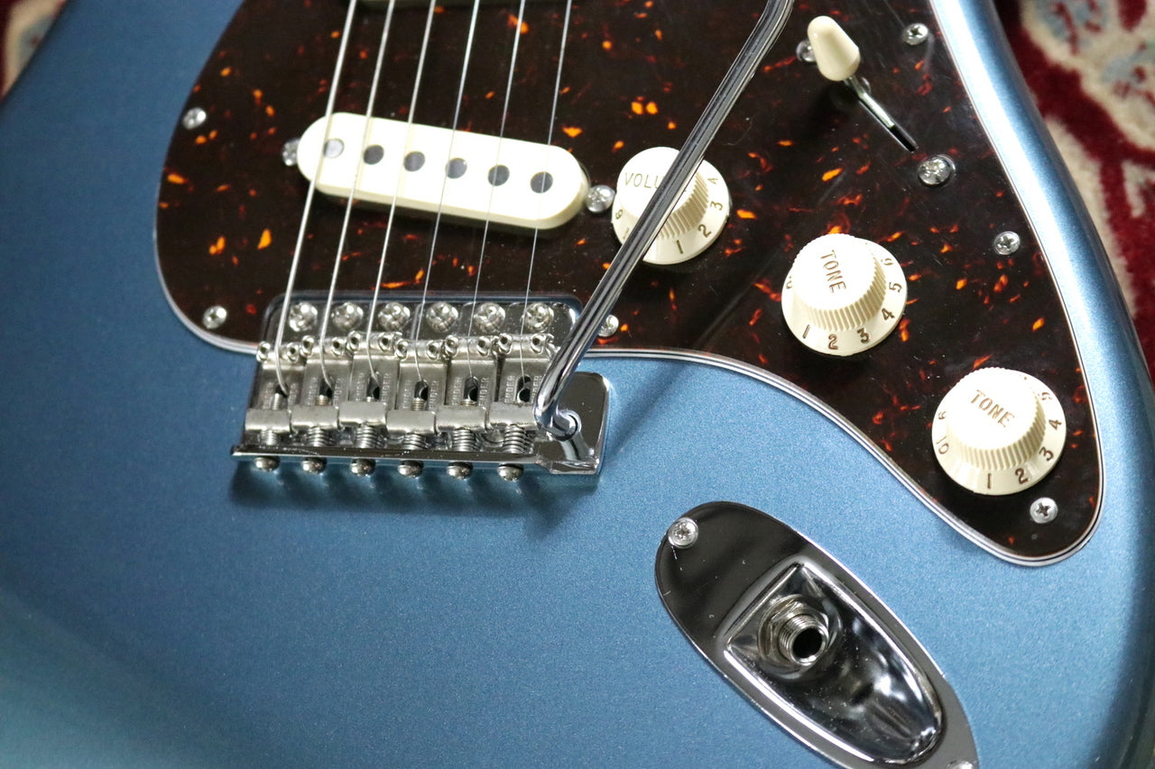 Fender Japan Stratocaster Blue Metallic w/ Monty's Guitars Full Monty Stratocaster Pickups Set