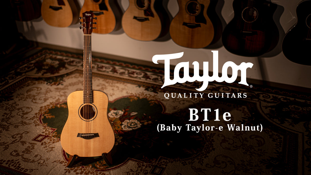 Taylor [Trial video available] BT1e (Baby Taylor-e Walnut) [Taylor-authorized repair man staffed store]