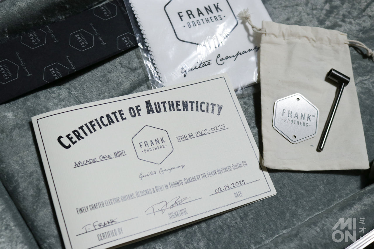 Frank Brothers [Preview video available] Arcade One Nicotine White 2025