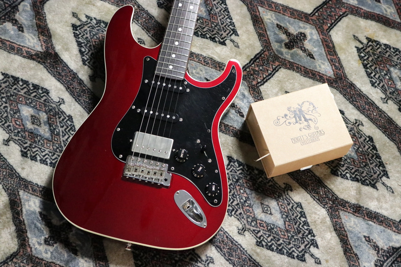Fender Japan [Tested video included] Aerodyne Stratocaster MS HSS 2015 w/ Monty's Guitars Retro Wind Pickups SSH