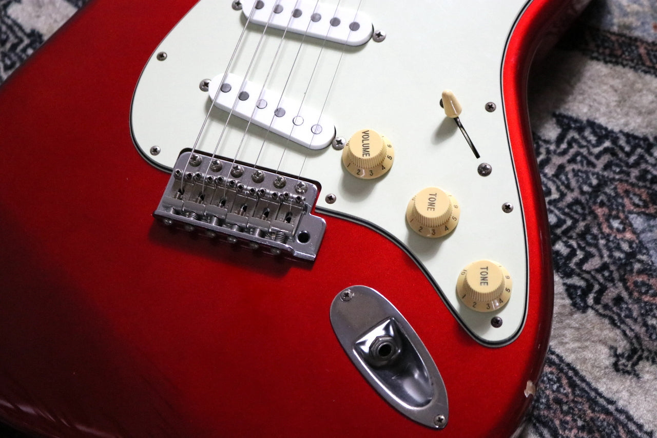 Fender Japan ST-62 Candy Apple Red w/ Monty's Guitars Full Monty Stratocaster Pickups Set