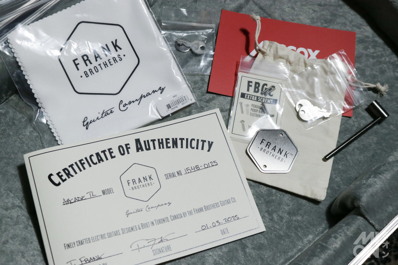 Frank Brothers [Trial video available] Arcade Thinline Sage Green 2025