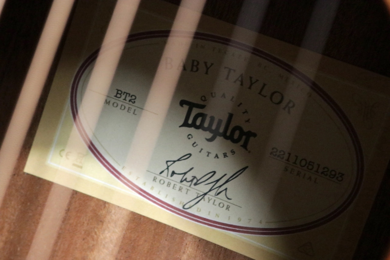 Taylor [Trial video available] BT2 (Baby Taylor Mahogany) [Taylor-certified repair man store]