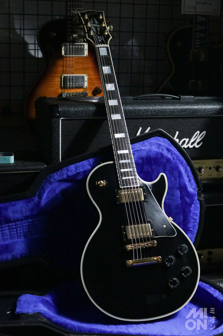 Gibson Les Paul Custom Ebony Gold Hardware 1987