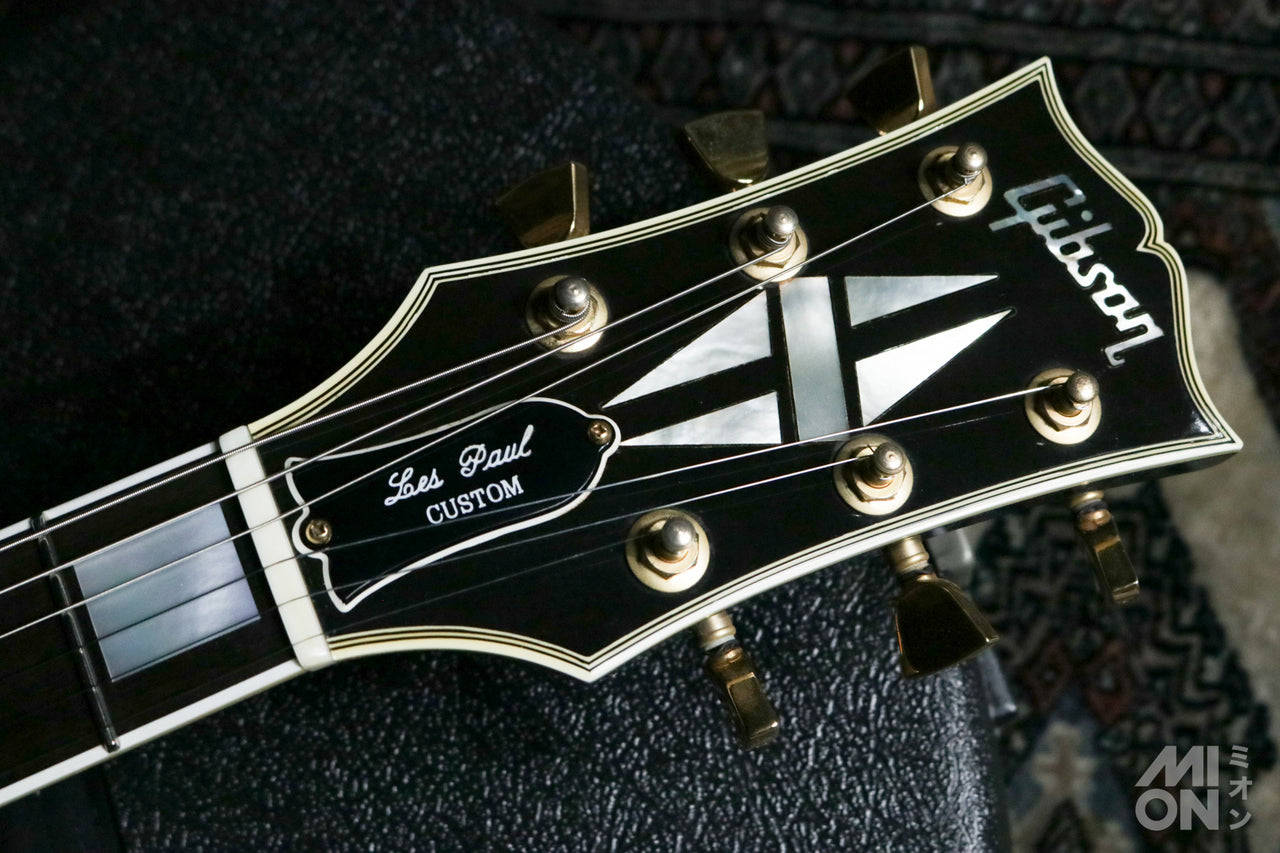 Gibson Les Paul Custom Ebony Gold Hardware 1987