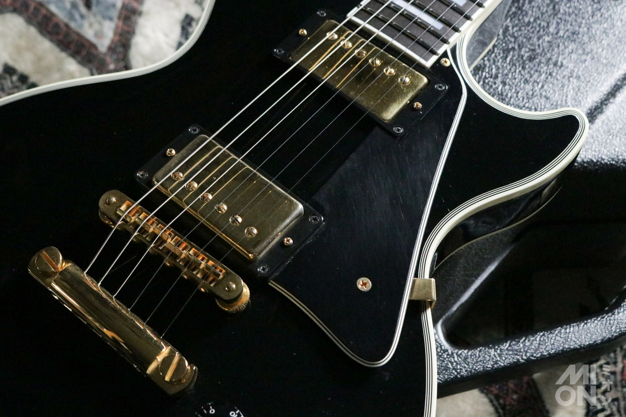 Gibson Les Paul Custom Ebony Gold Hardware 1987