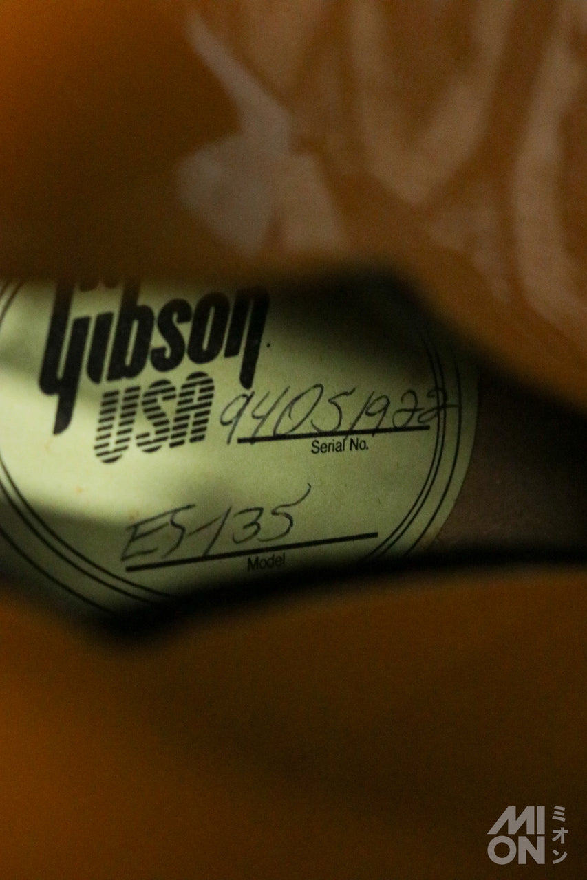 Gibson Memphis ES-135 Vintage Sunburst 1991