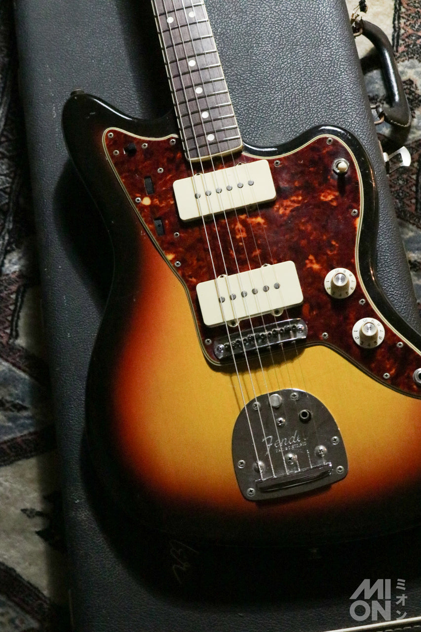 Fender Jazzmaster Sunburst 1965 w/ Binding & Dot Inlay