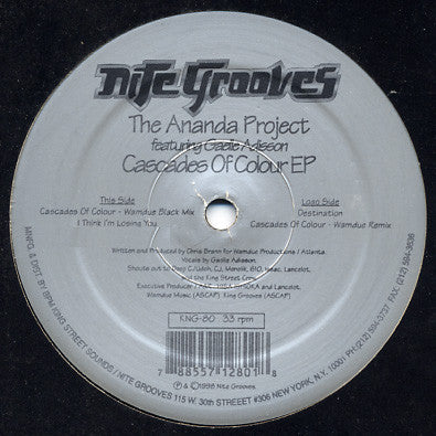 Master Release: Cascades Of Colour EP by The Ananda Project