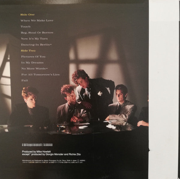 Release: Love Life-Vinyl-Japan-1984-25PP-115-861768