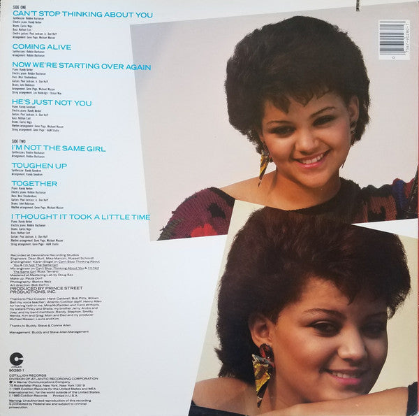 Release: I'm Not The Same Girl-Vinyl-US-1985-90280-1, 7 90280-1-895975