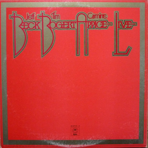 Beck, Bogert & Appice Live