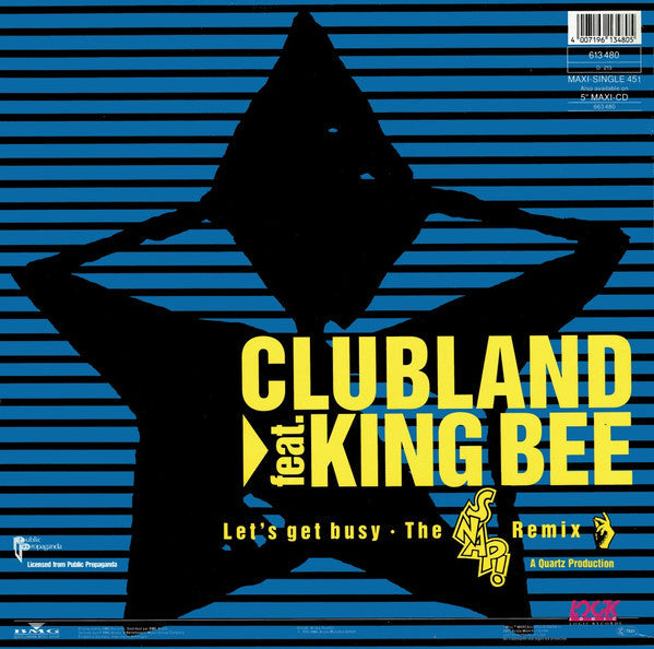 Master Release: Let's Get Busy (Pump It Up) by Clubland