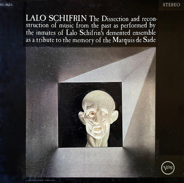 Release: The Dissection And Reconstruction Of Music From The Past As Performed By The Inmates Of Lalo Schifrin's Demented Ensemble As A Tribute To The Memory Of The Marquis De Sade-Vinyl-US-1966-V6-8654-389906