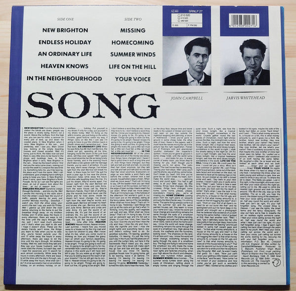Master Release: Song by It's Immaterial