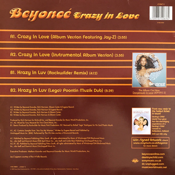 Master Release: Crazy In Love by Beyoncé