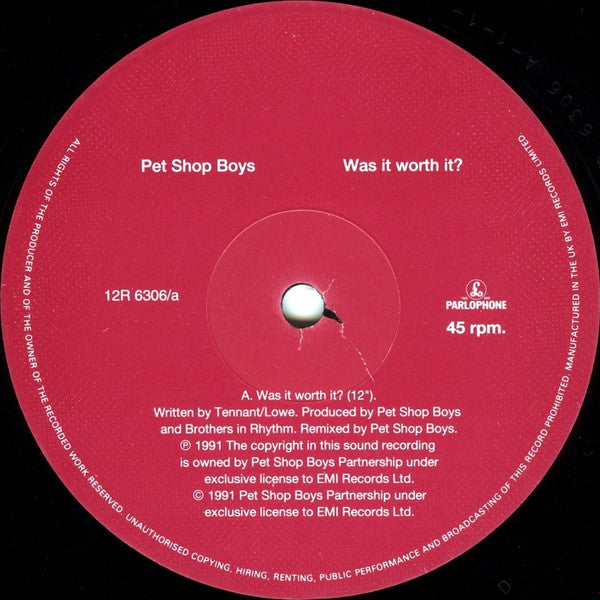 Master Release: Was It Worth It? by Pet Shop Boys