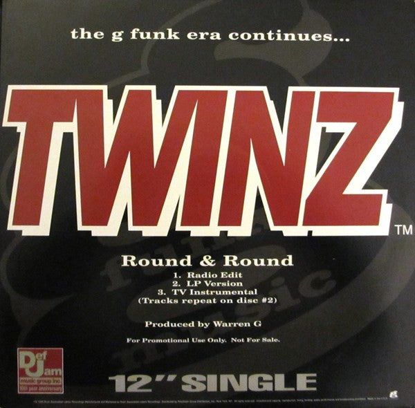 Master Release: Round & Round / Summertime In The LBC by Twinz (2)