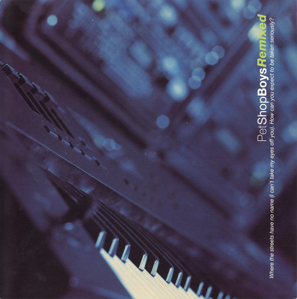Release: Where The Streets Have No Name (I Can't Take My Eyes Off You) / How Can You Expect To Be Taken Seriously?-Vinyl-UK-1991-12RX6285, 2042666-115864