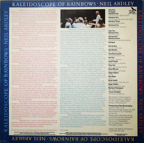 Master Release: Kaleidoscope Of Rainbows by Neil Ardley