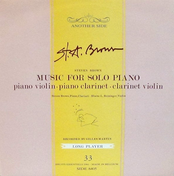 Music For Solo Piano