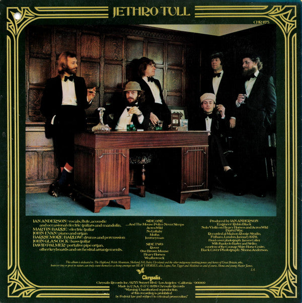 Master Release: Heavy Horses by Jethro Tull