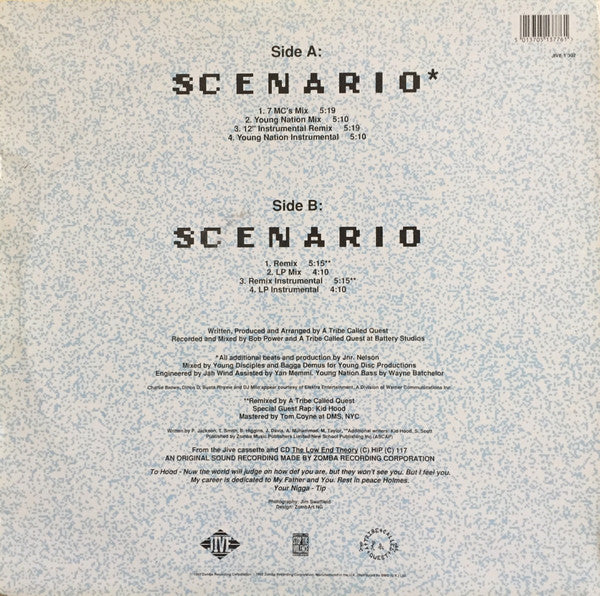 Release: Scenario-Vinyl-UK-1992-JIVE T 302-167545