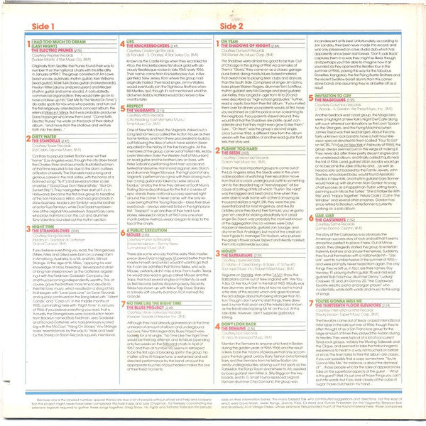 Master Release: Nuggets (Original Artyfacts From The First Psychedelic Era 1965-1968) by Various
