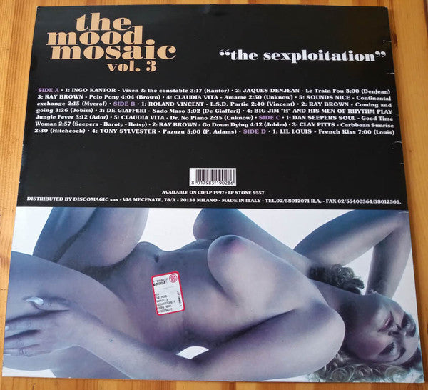 Master Release: The Mood Mosaic Vol. 3 "The Sexploitation" by Various