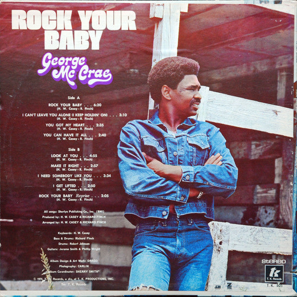Release: Rock Your Baby-Vinyl-US-1974-T.K. 501-570981