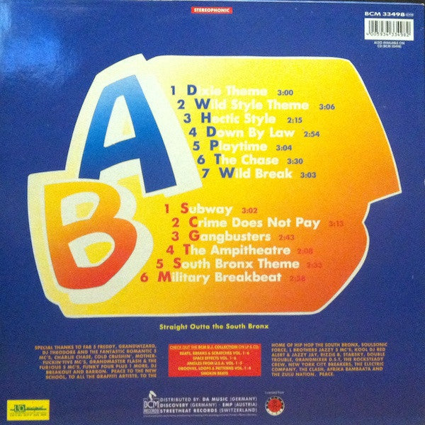 Release: The Original Wildstyle Breakbeats Album-Vinyl-Germany, Austria, & Switzerland-1990-BCM 33498-605880
