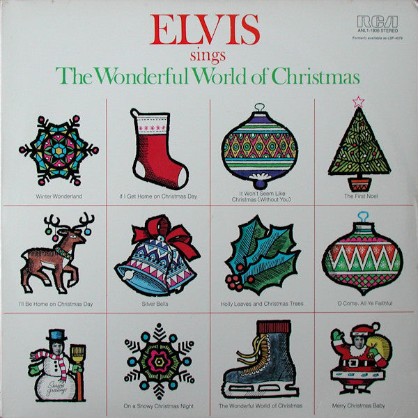 Release: Elvis Sings The Wonderful World Of Christmas-Vinyl-US-1975-ANL1-1936-967683