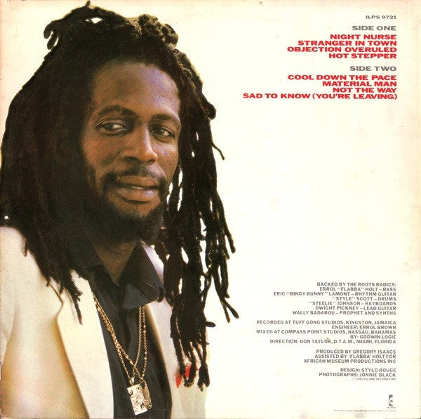 Release: Night Nurse-Vinyl-UK-1982-ILPS 9721-455030