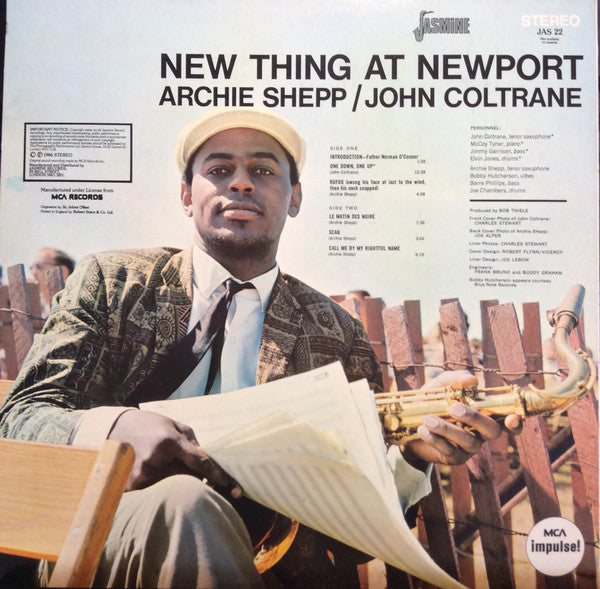 Release: New Thing At Newport-Vinyl-UK-1982-JAS 22-572160