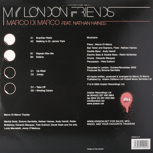 Master Release: My London Friends by Marco Di Marco