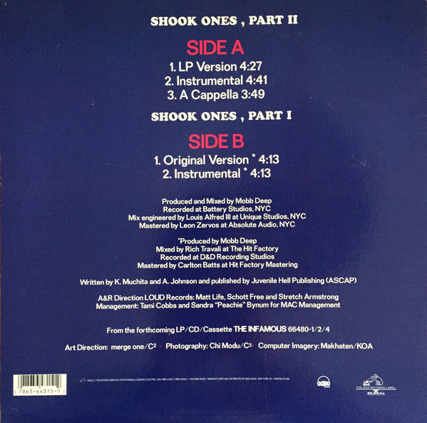 Release: Shook Ones-Vinyl-US-1995-07863-64315-1, 07863 64315-1, 07863-64315-1, 07863 64315-1, 07863-64315-1, 07863 64315-1-196057