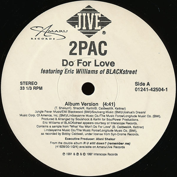 Release: Do For Love-Vinyl-US-1997-01241-42504-1, 01241-42504-1-317122