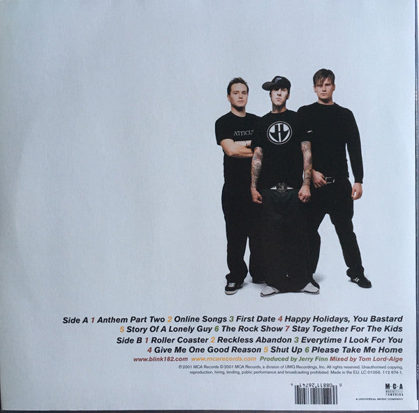 Master Release: Take Off Your Pants And Jacket by Blink-182
