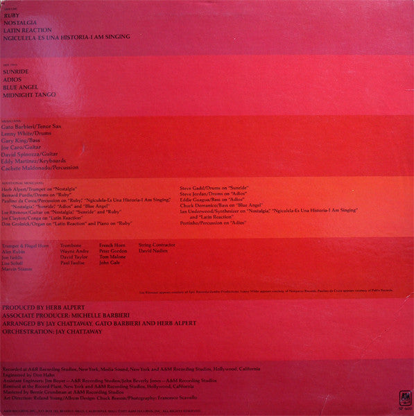 Release: Ruby, Ruby-Vinyl-US-1977-SP 4655, SP-4655-636462