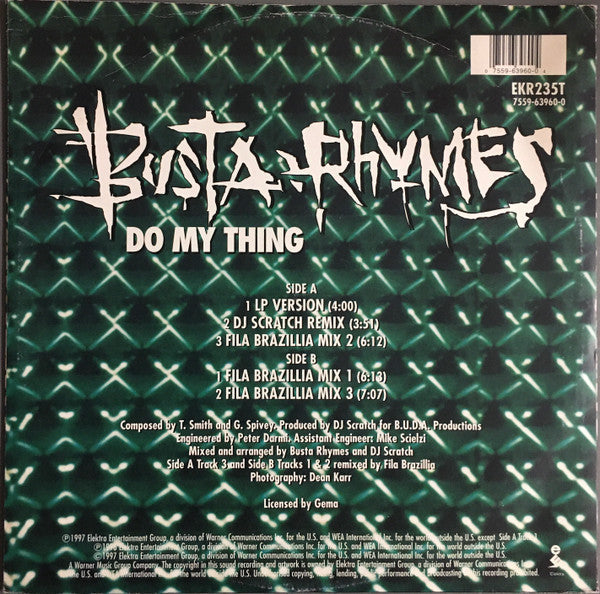 Release: Do My Thing-Vinyl-Europe-1997-EKR235T-217968