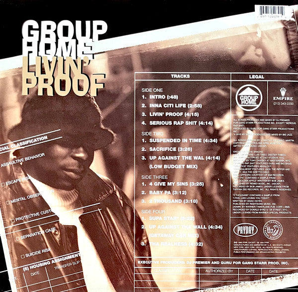 Master Release: Livin' Proof by Group Home
