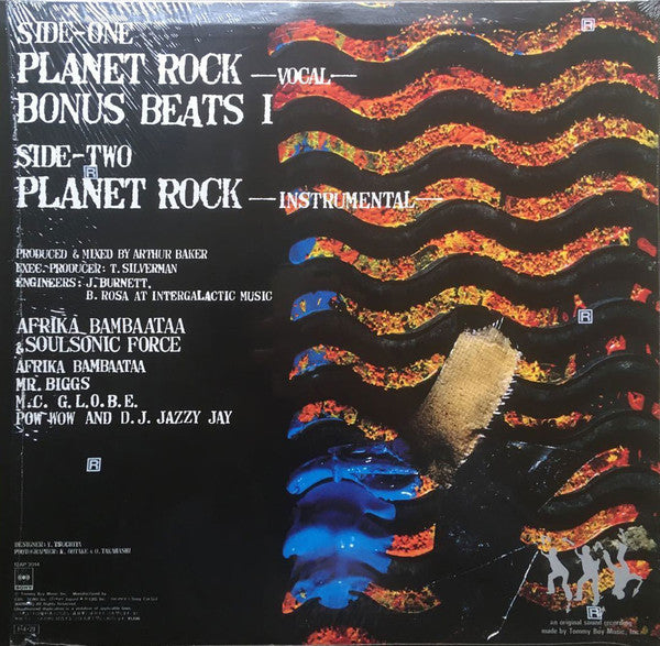 Release: Planet Rock-Vinyl-Japan-1985-12AP 3014-243783
