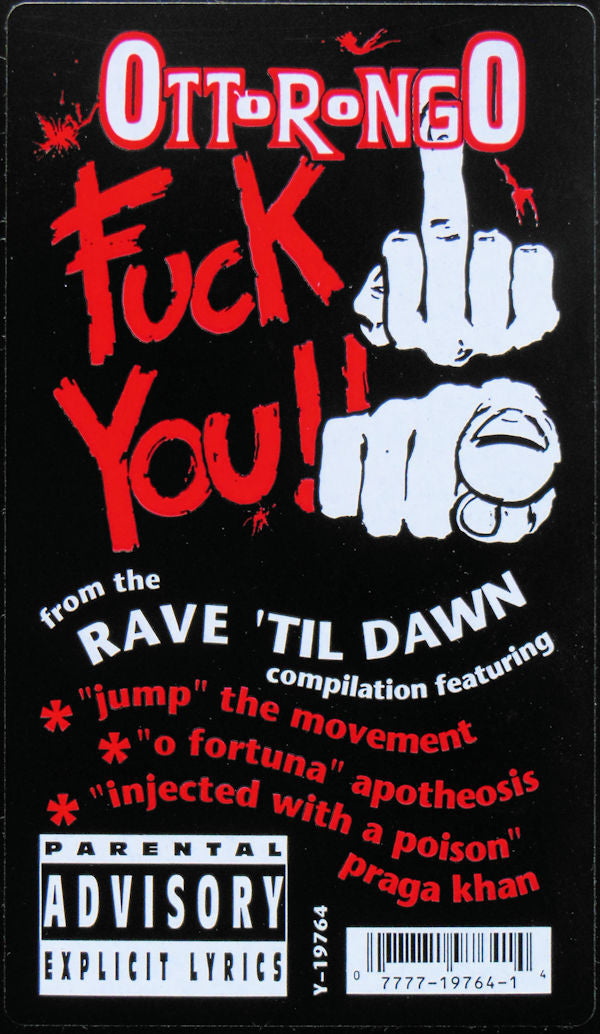 Release: Fuck You!-Vinyl-US-1992-Y-19764-181820